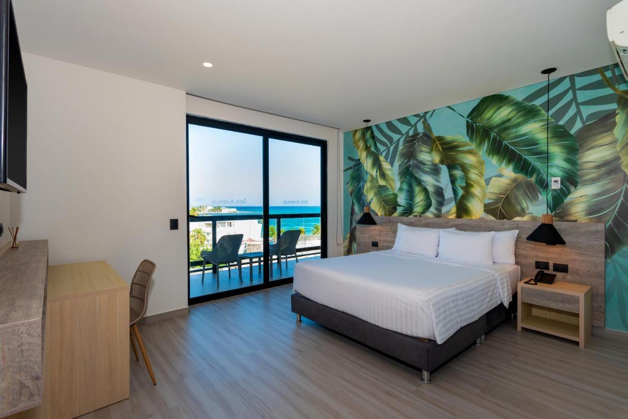Sea Avenue Hotel San Andres  Bagian luar foto